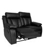 Magna 2 Seater Manual Reclinerin Black Colour