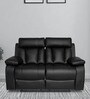 Magna 2 Seater Manual Reclinerin Black Colour