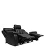 Magna 3 Seater Manual Reclinerin Black Colour Magna 3 Seater Manual Reclinerin Black Colour