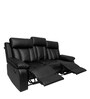 Magna 3 Seater Manual Reclinerin Black Colour Magna 3 Seater Manual Reclinerin Black Colour