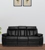 Magna 3 Seater Manual Reclinerin Black Colour Magna 3 Seater Manual Reclinerin Black Colour