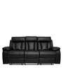 Magna 3 Seater Manual Reclinerin Black Colour Magna 3 Seater Manual Reclinerin Black Colour