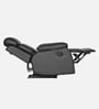 Magna Leatherette 1 Seater Manual Recliner In Black Colour