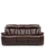 Magna 3 Seater Recliner in Dark Brown Colour