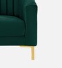 Magnanimous Slipper Chair in Green Colour