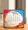 March 2026 Calendar Fridge Magnet