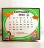 September 2026 Calendar Fridge Magnet