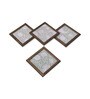 Magnolia Green  Cotton 4 Pcs Coasters