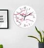 Magnolia Tree Acrylic Wall Clock