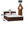 Magnum King Size Bed with Storage in Vermount Finish