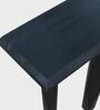 Magnum Wooden Console Table In Black Colour
