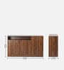 Teshio Sideboard in Walnut Finish