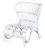 Magy Solid Wood Outdoor Seating in White Colour