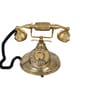 Maharaja Working Telephone In Golden
Brass Showpiece