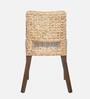 Mahi Wicker Cafe Chair in Walnut Colour