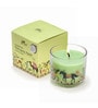 Mahogany Apple Glass Candle (Green)