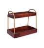 Mahogany Collection Rustic Charm CasaDuo Kitchen Organizer