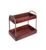 Mahogany Collection Rustic Charm CasaDuo Kitchen Organizer