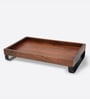 Mahogany Wooden Serving Tray