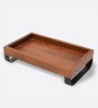 Mahogany Wooden Serving Tray