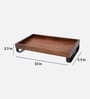 Mahogany Wooden Serving Tray