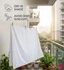 Main Blue Grace Double 186 TC Cotton Bedsheet With 2 Matching Pillow Covers