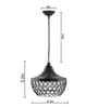 Maira Black Metal Hanging Light