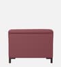 Majesta Leather 1 Seater Sofa In Cherry Colour