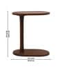Majesta Mango Wood Portable Laptop Table In Brown Finish