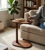 Majesta Mango Wood Portable Laptop Table In Brown Finish