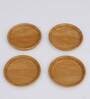 Majestic 7 Inch Yellow Stone (Set of 4) Quarter Plate