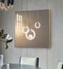 Majestic Circle Ring Glass Finish Square Wall Art