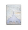Majestic Dome Against Blue Sky Wall Art Print