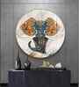 Majestic Elephant Acrylic Round Wall Art
