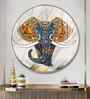 Majestic Elephant Acrylic Round Wall Art