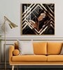 Majestic Fusion Glass Finish Square Wall Art