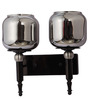 Majestic Glossy & Black Mild Steel Wall Light