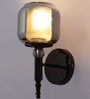 Majestic Glossy & Black Mild Steel Wall Light
