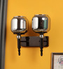 Majestic Glossy & Black Mild Steel Wall Light