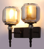 Majestic Glossy & Black Mild Steel Wall Light
