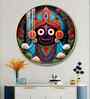 Majestic Lord Jagannath Acrylic Round Wall Art