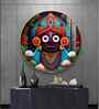 Majestic Lord Jagannath Acrylic Round Wall Art
