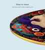 Majestic Lord Jagannath Acrylic Round Wall Art