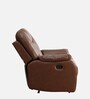 Levy Leatherette 1 Seater Manual Recliner in Brown Colour Levy Leatherette 1 Seater Manual Recliner in Brown Colour