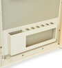 Majestic Plastic Ivory Bathroom Cabinet With Mirror