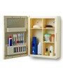Majestic Plastic Ivory Bathroom Cabinet With Mirror