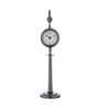 Majestic Spire Black Aluminium Table Clock