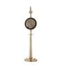 Majestic Spire Gold Aluminium Table Clock