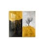 Majestic Tree Glass Finish Square Wall Art