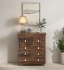 Majestica Sheesham Wood Chest Of Drawers in Scratch Resistant Provincial Teak Finish